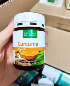 Viên tinh chất nghệ Sanct Bernhard Curcuma Kapsel, 60 viên