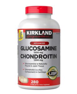 Viên uống bổ sụn khớp Kirkland Signature Glucosamine & Chondroitin, 280 viên