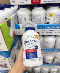 Viên uống bổ sung canxi Citracal Maximum Plus Calcium Citrate + D3, 280 viên