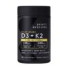 Viên uống bổ sung vitamin D3 K2 Sports Research D3 + K2, 160 viên