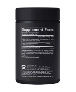 Viên uống bổ sung vitamin D3 K2 Sports Research D3 + K2, 160 viên