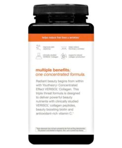 Viên uống bổ sung collagen Youtheory Concentrated Effect Verisol Collagen, 345 viên