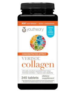 Viên uống bổ sung collagen Youtheory Concentrated Effect Verisol Collagen, 345 viên