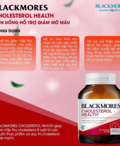 Viên uống giảm mỡ máu Blackmores Cholesterol Health, 60 viên