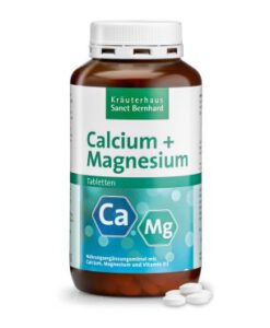 Viên uống Sanct Bernhard Calcium + Magnesium bổ sung canxi và magie, 400 viên