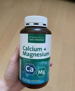 Viên uống Sanct Bernhard Calcium + Magnesium bổ sung canxi và magie, 400 viên