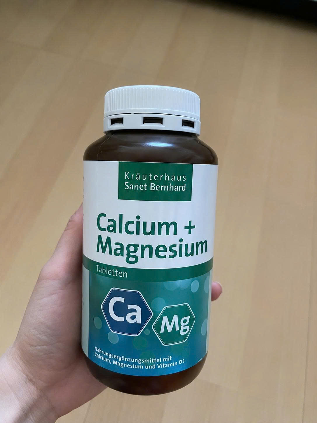 Viên uống Sanct Bernhard Calcium + Magnesium bổ sung canxi và magie, 400 viên Viên uống Sanct Bernhard Calcium + Magnesium bổ sung canxi và magie, 400 viên