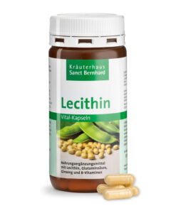 Viên uống Sanct Bernhard Lecithin Vital Kapsel chiết xuất mầm đậu nành, 120 viên