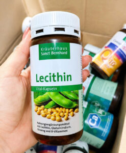 Viên uống Sanct Bernhard Lecithin Vital Kapsel chiết xuất mầm đậu nành, 120 viên
