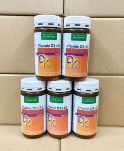 Viên uống Sanct Bernhard Vitamin D3 + K2 hỗ trợ hệ xương và hệ miễn dịch, 180 viên