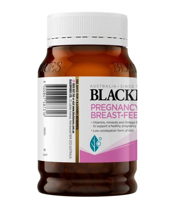 Vitamin tổng hợp cho bà bầu Blackmores Pregnancy & Breast-Feeding Gold, 180 viên Vitamin tổng hợp cho bà bầu Blackmores Pregnancy & Breast-Feeding Gold, 180 viên