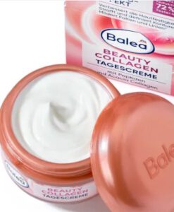 Bộ kem dưỡng da ngày đêm Balea Beauty Collagen giảm nếp nhăn, làm săn chắc da, 2x50ml