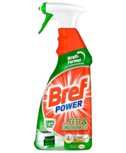 Chai xịt tẩy dầu mỡ Bref Power Fett & Eingebranntes xanh lá, 750ml
