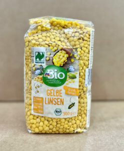 Đậu lăng vàng hữu cơ dmBio Gelbe Linsen, 500 g