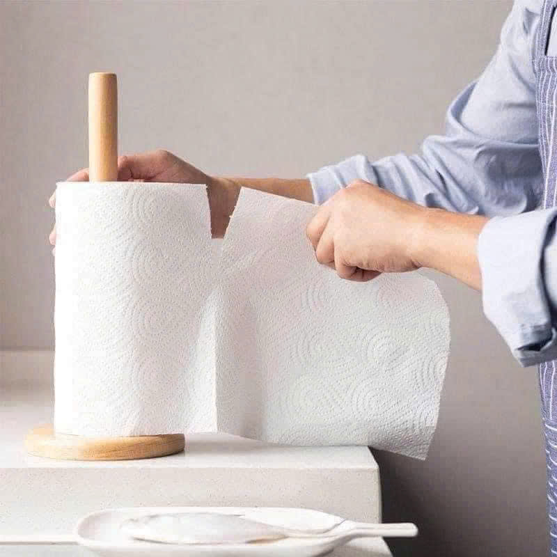 Giấy nhà bếp đa năng Ja! Küchen-Tücher 128 tờ x 3 lớp, 4 cuộn Giấy nhà bếp đa năng Ja! Küchen-Tücher 128 tờ x 3 lớp, 4 cuộn