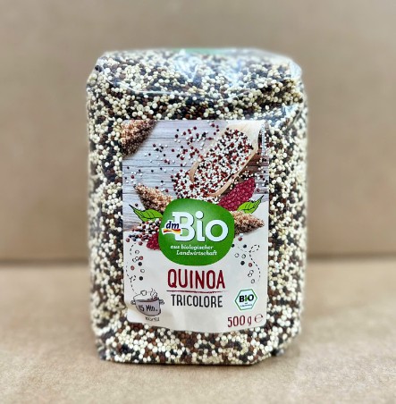 Hạt diêm mạch 3 màu hữu cơ dmBio Quinoa Tricolore, 500 g Hạt diêm mạch 3 màu hữu cơ dmBio Quinoa Tricolore, 500 g