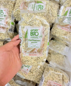 Hạt gai dầu hữu cơ enerBio Hanfsamen Geschält, 200g