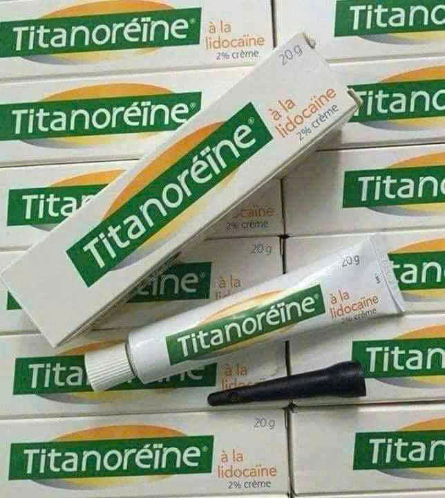 Kem bôi trĩ Titanoreine À La Lidocaine 2%, 20g Kem bôi trĩ Titanoreine À La Lidocaine 2%, 20g