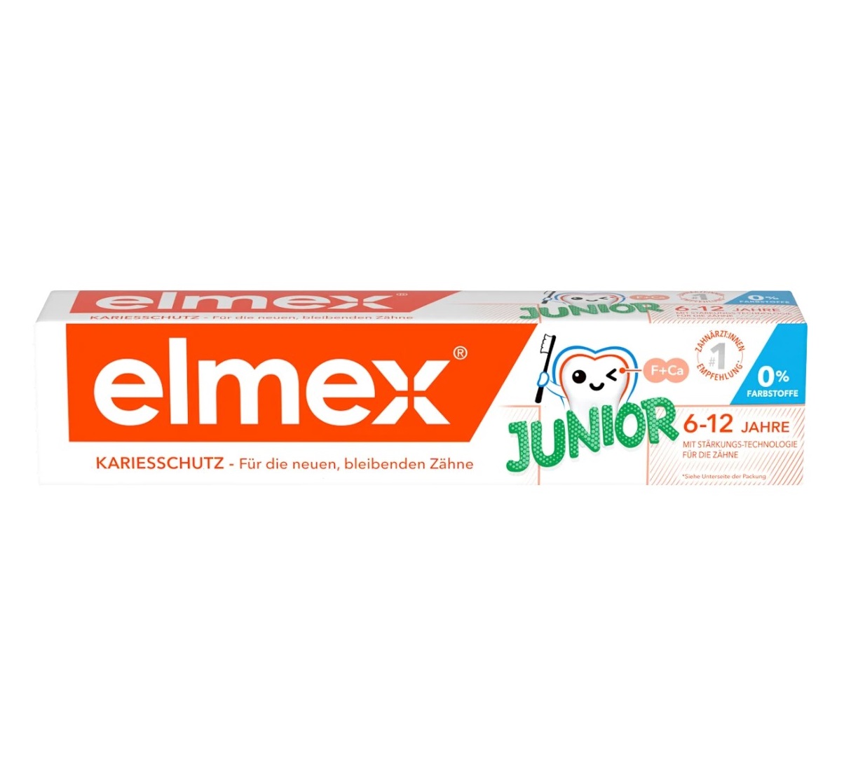 Kem đánh răng elmex Junior Zahnpasta cho trẻ từ 6-12 tuổi, 75ml Kem đánh răng elmex Junior Zahnpasta cho trẻ từ 6-12 tuổi, 75ml