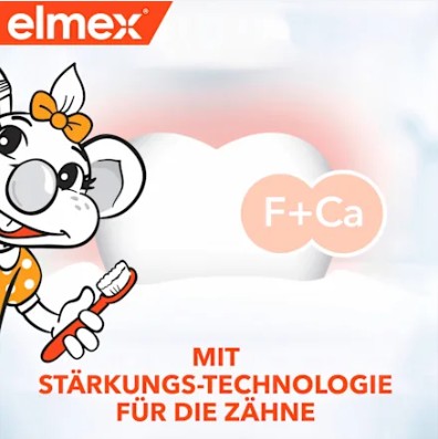 Kem đánh răng elmex Kinder Zahnpasta cho trẻ từ 2-6 tuổi, 50ml Kem đánh răng elmex Kinder Zahnpasta cho trẻ từ 2-6 tuổi, 50ml
