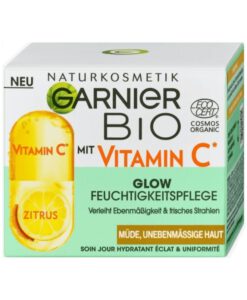 Kem dưỡng da Garnier Bio mit Vitamin C Glow làm sáng da, mờ nám, 50ml