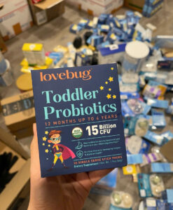Men vi sinh Lovebug Toddler Probiotics cho trẻ từ 1-4 tuổi, 30 gói