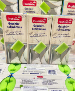 Miếng bọt biển rửa bát Profissimo Geschirr-schwämme, Set 6 miếng