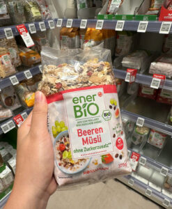 Ngũ cốc hữu cơ EnerBio Beeren Musli, 375g