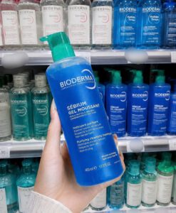 Sữa rửa mặt Bioderma Sebium Gel Moussant cho da dầu mụn, 400ml
