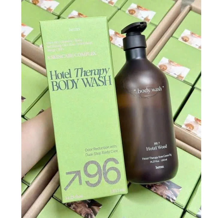 Sữa tắm nước hoa Hetras Hotel Therapy Body Wash No.7 Hotel Wood, 1013ml Sữa tắm nước hoa Hetras Hotel Therapy Body Wash No.7 Hotel Wood, 1013ml