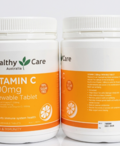 Viên nhai Vitamin C Healthy Care Vitamin C 500mg Chewable, 500 viên