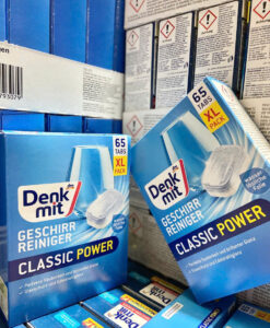 Viên rửa bát Denkmit Geschirr-Reiniger Classic Power, 65 viên