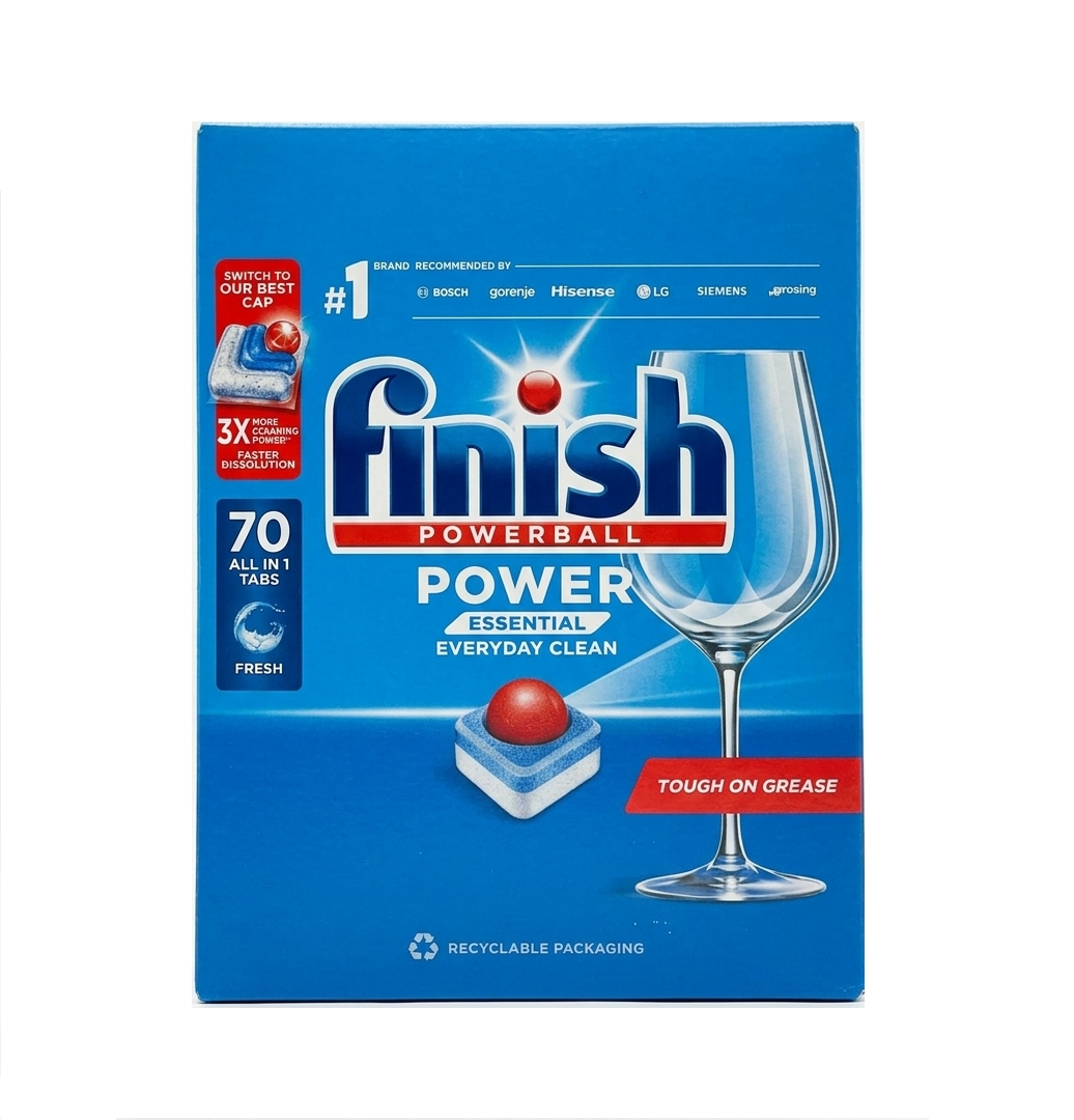 Viên rửa bát Finish Powerball Power Essential, 70 viên Viên rửa bát Finish Powerball Power Essential, 70 viên