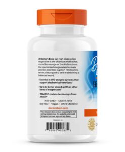 Viên uống bổ sung magie Doctor's Best High Absorption Magnesium, 240 viên