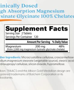 Viên uống bổ sung magie Doctor's Best High Absorption Magnesium, 240 viên