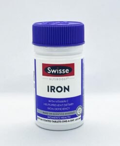 Viên uống bổ sung sắt Swisse Ultiboost Iron, 30 viên