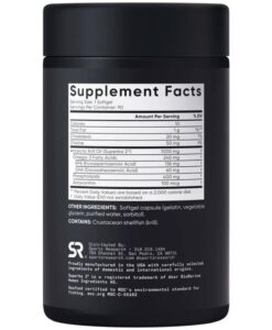 Viên uống dầu nhuyễn thể Sports Research Double Strength Omega-3 Krill Oil 1000mg, 90 viên
