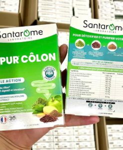 Viên uống thải độc đại tràng Santarome Dépur Côlon, 30 viên