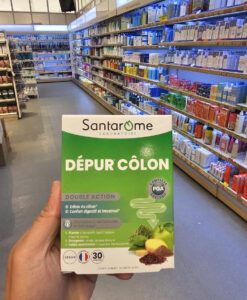 Viên uống thải độc đại tràng Santarome Dépur Côlon, 30 viên
