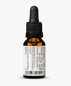 Vitamin D3 + K2 MK7 SUNDAY NATURAL 200 IU + 15µg chống còi xương, tăng chiều cao, 18,5ml