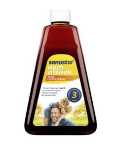 Vitamin tổng hợp Multi-Vitamin Sanostol số 3 cho trẻ từ 3 tuổi - không đường, 460ml