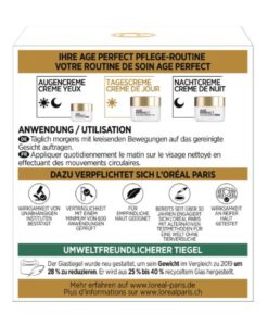 Bộ kem dưỡng ngày đêm Loreal Age Perfect Kollagen Experte làm mờ nám, săn chắc da, 2x50ml