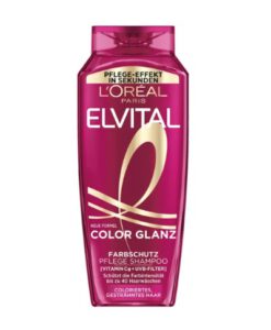 Dầu gội Loreal Elvital Color Glanz cho tóc nhuộm, 300ml