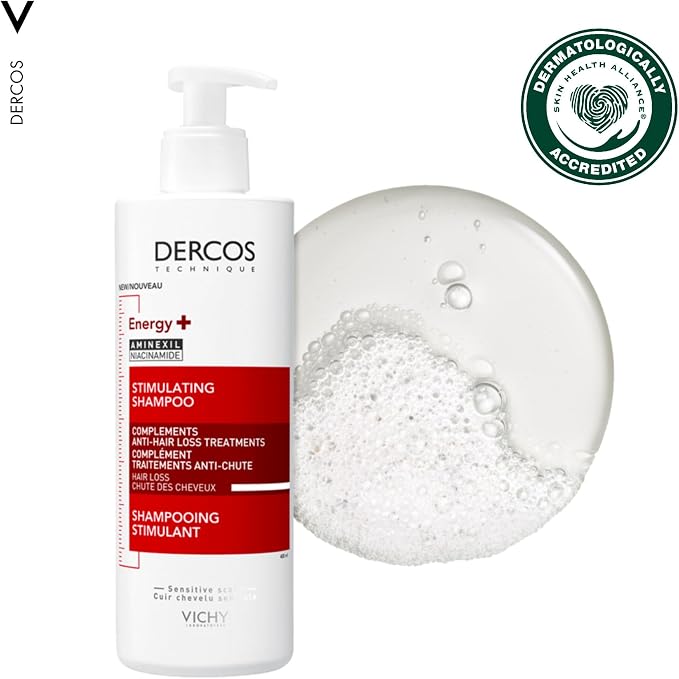 Dầu gội Vichy Dercos Energy+ Stimulating giảm gãy rụng tóc, 400ml Dầu gội Vichy Dercos Energy+ Stimulating giảm gãy rụng tóc, 400ml