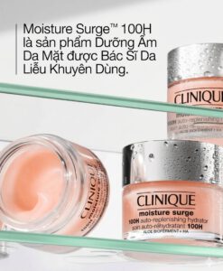 Kem dưỡng da Clinique Moisture Surge 100H Auto-Replenishing Hydrator cấp ẩm chuyên sâu, 50ml