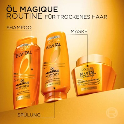 Kem ủ tóc Loreal Paris Elvital Öl Magique cho tóc khô, 300ml Kem ủ tóc Loreal Paris Elvital Öl Magique cho tóc khô, 300ml