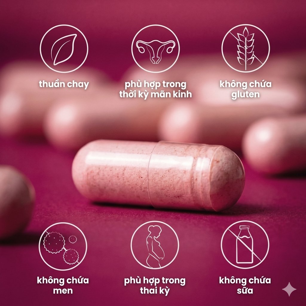 Men vi sinh NEUBRIA NeuBiotic Her bổ sung lợi khuẩn cho phụ nữ, 30 viên Men vi sinh NEUBRIA NeuBiotic Her bổ sung lợi khuẩn cho phụ nữ, 30 viên