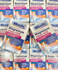 Mivolis Magnesium Citrat 400 Granulat bổ sung magie citrate, 20 gói