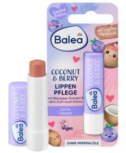 Son dưỡng Balea Lippenpflege Coconut & Berry, 4,8 g