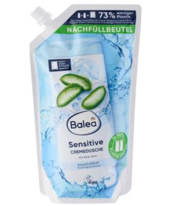 Sữa tắm Balea Sensitive Cremedusche cho da nhạy cảm, 600 ml